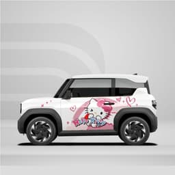 [HỎA TỐC] Sticker Tem Dán Decal Xe VF3 Mẫu Hello Kitty In Theo Yêu Cầu IB Shop Temxe.Net 8