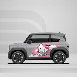 [HỎA TỐC] Sticker Tem Dán Decal Xe VF3 Mẫu Hello Kitty In Theo Yêu Cầu IB Shop Temxe.Net 6