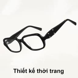 Gọng kính cận thời trang nam nữ NARO EYEWEAR  dáng ovalsize dáng MAISON MM14 nhựa cao cấp 9097 2