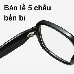 Gọng kính cận thời trang nam nữ NARO EYEWEAR  dáng ovalsize dáng MAISON MM14 nhựa cao cấp 9097 6