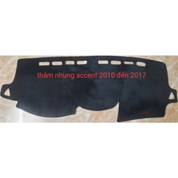 Thảm Taplo Hyundai Accent 2010-2026 Cao Cấp, Chống Nắng, Chống Trượt, Bảo Vệ Nội Thất Ô Tô 5