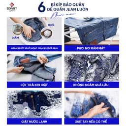 Áo Sơ Mi Nữ GENVIET vải Jeans Trẻ Trung Suôn 8541 8