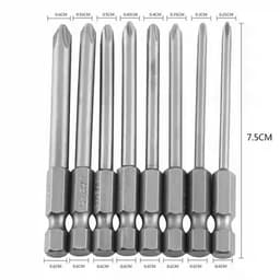 Bộ Mũi Vít Đầu Bake Từ Tính Chân Lục Giác DONTEK Thép S2 Các Kích Cỡ (Xem Phân Loại) 2
