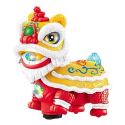 Đồ chơi Lồng đèn trung thu Lân nhảy múa, Sư tử di chuyển nhạc đèn sống động đón Tết 2025 4