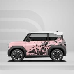 [HỎA TỐC] Decal dán xe VF3 - Sticker chất lượng cao - Bộ decal 2 bên cho VF3 Temxe.Net 3