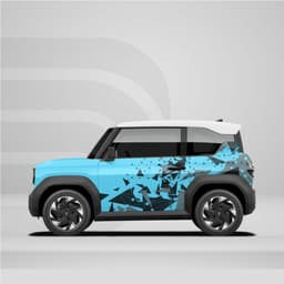 [HỎA TỐC] Decal dán xe VF3 - Sticker chất lượng cao - Bộ decal 2 bên cho VF3 Temxe.Net 4