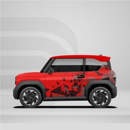 [HỎA TỐC] Decal dán xe VF3 - Sticker chất lượng cao - Bộ decal 2 bên cho VF3 Temxe.Net 8