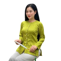 (BÀ BA GẤM HOA Bigsize) Trang phục truyền thống, đồ đi chùa mẫu nữ vải gấm 7XL - MAY SỈ BÀ BA THEO YÊU CẦU 6