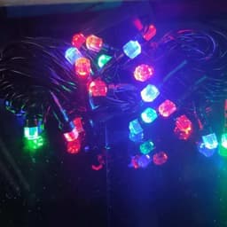 DÂY ĐÈN LED KIM CƯƠNG NHÁY TRANG TRÍ 20M, DÙNG ĐIỆN 5