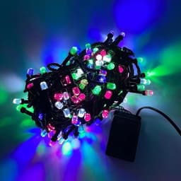 DÂY ĐÈN LED KIM CƯƠNG NHÁY TRANG TRÍ 20M, DÙNG ĐIỆN 2