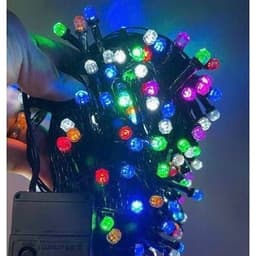 DÂY ĐÈN LED KIM CƯƠNG NHÁY TRANG TRÍ 20M, DÙNG ĐIỆN 3