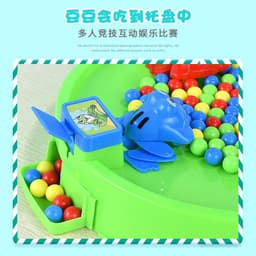 Bộ đồ chơi Ếch ăn Bi chơi nhóm 4 người vui nhộn giúp bé giải trí 4