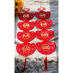 Bộ 2 dây câu đối trang trí Tết sang trọng may mắn 3