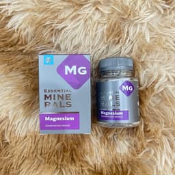 Thực phẩm Siberian Wellness Magnesium, bổ sung Magie , hỗ trợ cải thiện giấc ngủ, Hộp 60viên 5