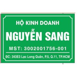 Bảng mica hộ kinh doanh - In logo, tên công ty, mã số thuế theo yêu cầu - Bảng hiệu đẹp, bền 4