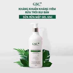 Sữa rửa mặt dạng gel làm sạch sâu GSC Natural Cleansing Gel 500ml (chuyên dùng cho spa) 5
