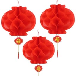 Combo 100 Đèn Lồng Đỏ Chữ Phúc DIDOOGLT Trang Trí Đám Cưới Lễ Hội Ngày Tết 5
