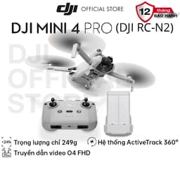 DJI Mini 4 Pro quay video dọc, chất lượng 4K 60fps HDR, ActiveTrack 360 (DJI Mini 4 Pro) 1