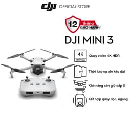 DJI Mini 3 nhỏ gọn, quay video chất lượng cao 4K HDR (DJI Mini 3) 1