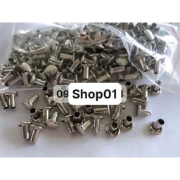 (hơn 260c) Túi 100g Đinh Tán Rỗng 8x3mm - 100g Đinh Mũ Bảo Hiểm - Đinh tán mũ 5