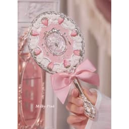 [SẴN HOẢ TỐC] GƯƠNG CẦM TAY DÂU CUPID FLOWER KNOWS 3
