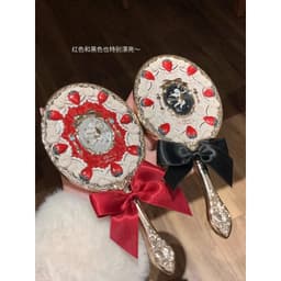 [SẴN HOẢ TỐC] GƯƠNG CẦM TAY DÂU CUPID FLOWER KNOWS 2