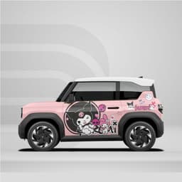 [HỎA TỐC] Sticker Tem Dán Decal Xe VF3 Hoạt Hình Có In Hình Theo Yêu Cầu IB Shop Temxe.Net 3