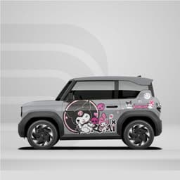 [HỎA TỐC] Sticker Tem Dán Decal Xe VF3 Hoạt Hình Có In Hình Theo Yêu Cầu IB Shop Temxe.Net 7