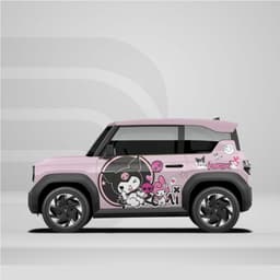 [HỎA TỐC] Sticker Tem Dán Decal Xe VF3 Hoạt Hình Có In Hình Theo Yêu Cầu IB Shop Temxe.Net 5