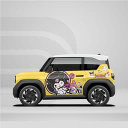 [HỎA TỐC] Sticker Tem Dán Decal Xe VF3 Hoạt Hình Có In Hình Theo Yêu Cầu IB Shop Temxe.Net 1