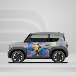 [HỎA TỐC] Decal Sticker VF3 - Tem dán xe chất lượng cao - Bộ Decal 2 bên Temxe.Net 2