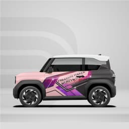 [HỎA TỐC] Decal dán xe VF3 - Sticker trang trí xe - Set decal 2 bên xe VF3 Temxe.Net 3