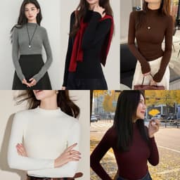 [LÓT LÔNG] Áo cổ 3p dài tay giữ nhiệt chất zip giữ ấm tốt Justdun A26 2