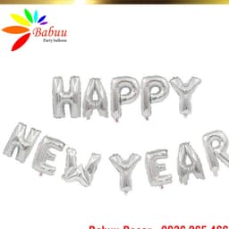 Dây bóng chữ Happy new year 2
