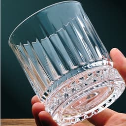 Cốc Thuỷ Tinh Uống Nước Dày Dặn Sang Trọng Hàng Nhập Khẩu Cao Cấp Siêu Bền Đẹp 280ml,385ml 7