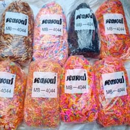 Sỉ 1kg dây thun buộc tóc hàng loại 1 dai bền nhiều màu 1
