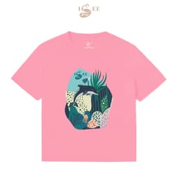 Áo Thun Bé Trai, Bé Gái Form Rộng Chất Liệu Cotton In Họa Tiết Cá Heo Cho Bé Từ 1 Đến 12 Tuổi - ISEE VN 6
