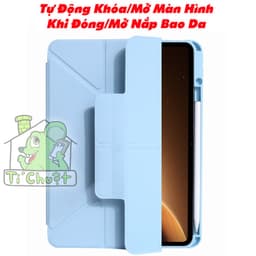 Bao Da MTB OPPO PAD 3 PRO - OnePlus PAD PRO/ PAD 2 12.1" 2024 Gấp Khúc Lưng Acrylic Cứng Trong Suốt Viền Dẻo Có Nam Châm 7