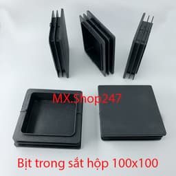 Nút bịt trong sắt hộp 100x100, đầu bịt thép hộp 100x100, đầu bịt inox 100x100 1