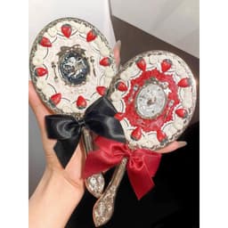 [SẴN HOẢ TỐC] GƯƠNG CẦM TAY DÂU CUPID FLOWER KNOWS 4