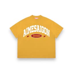 [XX Ver1] Áo Thun Boxy Local Brand Cotton Cổ Tròn Form Rộng Unisex Nam Nữ AIMESAIGON XXVIIIXX Hot Trend Tiffany Unisex 5