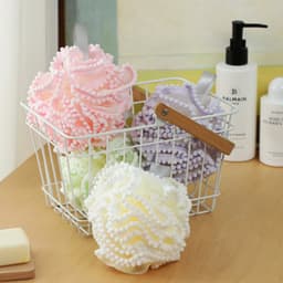 Bông Tắm Tạo Bọt Hạt Massage Mềm Mại Siêu Tạo Bọt Tẩy Tế Bào Chết Hiệu Quả 10