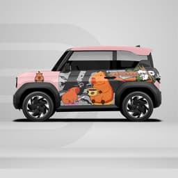[HỎA TỐC] Sticker Tem Dán Decal Xe VF3  Hình Capybara  In Hình Theo Yêu Cầu IB Shop Temxe.Net 2