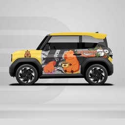 [HỎA TỐC] Sticker Tem Dán Decal Xe VF3  Hình Capybara  In Hình Theo Yêu Cầu IB Shop Temxe.Net 6