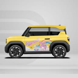 [HỎA TỐC] Sticker Tem Dán Decal Xe VF3 Mẫu Cầu Vồng In Hình Theo Yêu Cầu IB Shop Temxe.Net 7