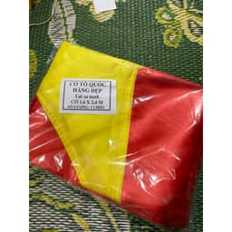 FREESIP SIÊU PHẨM CỜ TỔ QUỐC, CỜ SAO VÀNG,  CỜ QUỐC KỲ vải satanh loại 1 đủ kích thước 2