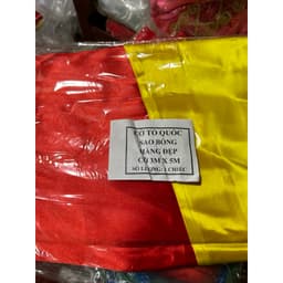 FREESIP SIÊU PHẨM CỜ TỔ QUỐC, CỜ SAO VÀNG,  CỜ QUỐC KỲ vải satanh loại 1 đủ kích thước 6