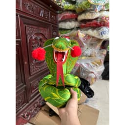 Freeship THANH XÀ BẠCH XÀ, rắn thờ hàng thêu 3d nhồi đẹp đủ kích thước 8