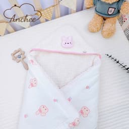 ủ nhung muslin anchee cho bé sơ sinh 7