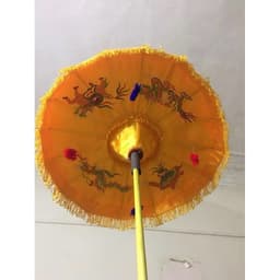 FREESHIP 1 đôi lọng che thờ, lọng rước lễ 80cm -1m2  thêu tứ linh 3D hàng cao cấp đẹp 3
